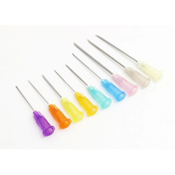 CE одноразовые стерильные поливные инфузионные гиподермические медицинские инъекционные шприцы и иглы 18г