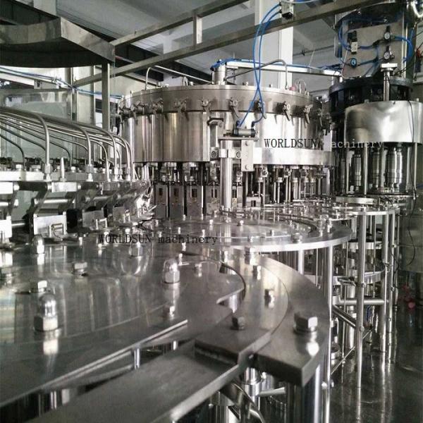 full Automatic 3.5kw 3000BPH bottle aerated carbonated Beverage carbonated drink Filling Machine stainless steel 304 316
