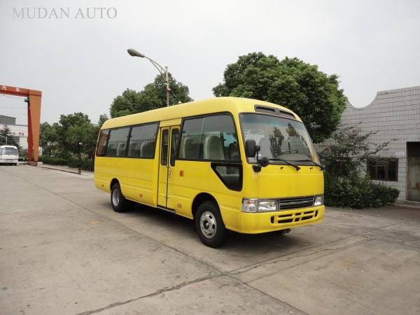 7.7 Meter Length Toyota Coaster 30 Seater Minibus Luxury Left Hand Drive Vehicle