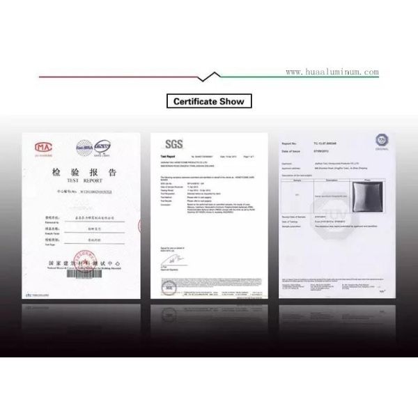 ISO9001 Recyclable Honeycomb Aluminium Panel With Mirror Surface