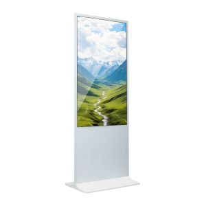 49 Inch Floor Standing Digital Signage Display with 350 Cd/m² Brightness and Android OS RK3568