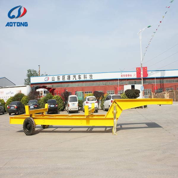 20ft 40ft 45ft Steel Container Chassis Semi Trailer with Mechanical Air Suspension
