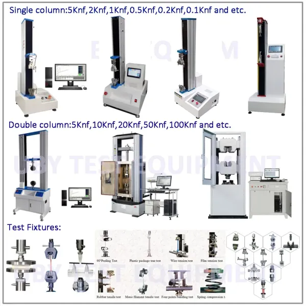 Multi Material Tensile Test Universal Testing Machine 50-400mm/min With Interchangeable Grips