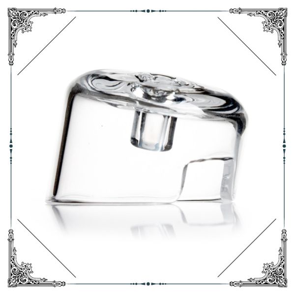 Clear Quartz Cap Quartz Banger Caps For Glass Bong Dab Oil Rigs Accessories