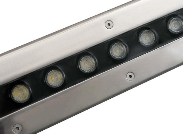 LED Underwater Buried Lamp Stainless Steel Striplights Recessed Step Lamp Outdoor Underwater Linear Lamp