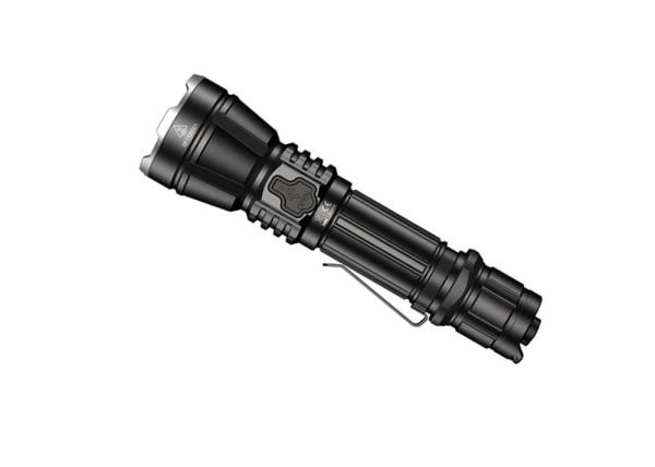 Military Glass Breaker Black IPX8 Waterproof LED Torch