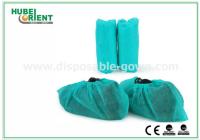 Couleur bleue blanche verte respirante jetable couverture de chaussure non tissée pour garder propre