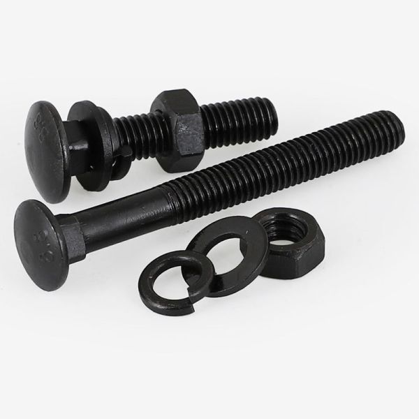 ISO9001 Сертифицированный горячеоцинкованный полукруглый голова квадратная шея болт для мостового каркаса