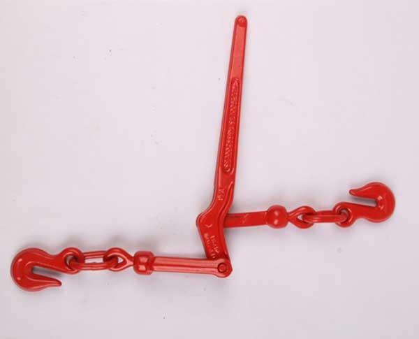 Construction Forged Lever Load Binder chain 360 Degree Swivel Hooks