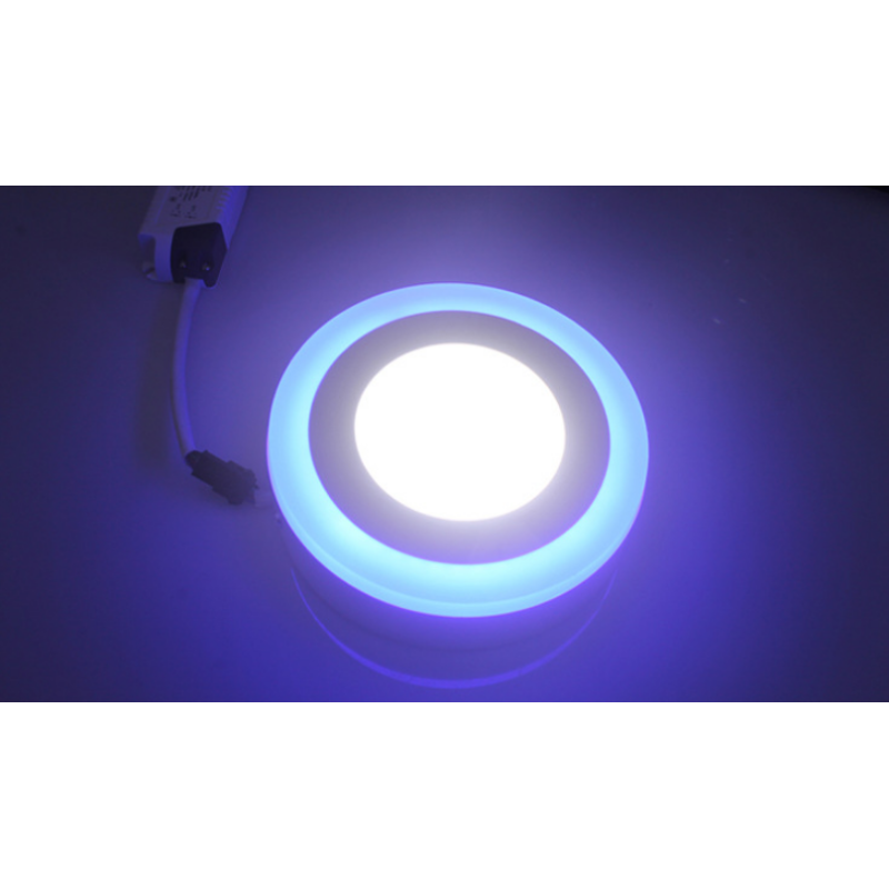 50000 Hours Lifespan Rgb Adjustable Two-color 3w 3w Led Panel Light for Ceiling Lamp