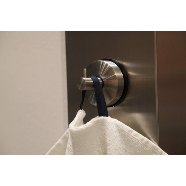 Fashion Bathroom Hardware Accessories / Silver Shower Suction Cup Hook