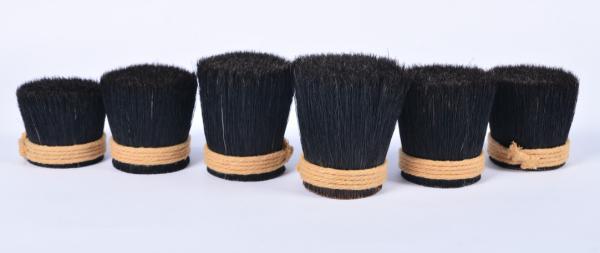 Washed bristles