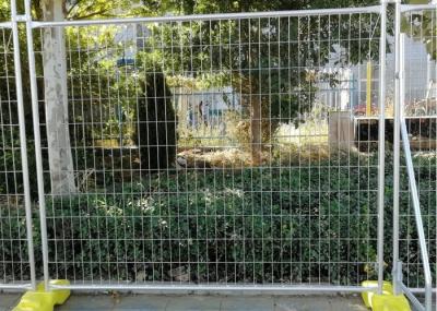 2.4x2.1m Moveable Fence Panels , HDG Metal Site Fence Panels