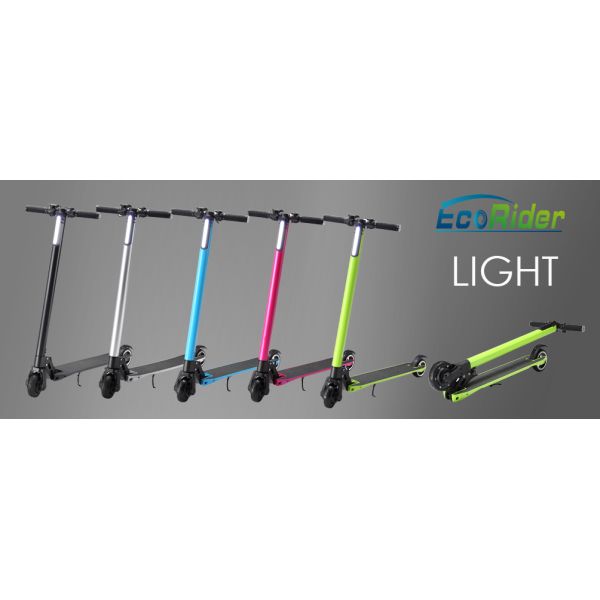 Portable Folding Motorized Scooter 350W 24V Lithium Folding Electric Skateboard