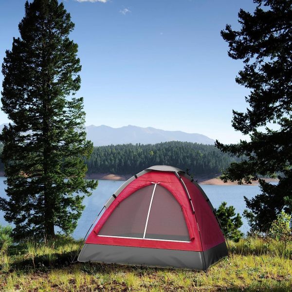 Hiking Camping Tent, Tent Suitable for Outdoor, Hiking, Glamping, Outdoor Products Backpacking Tents,