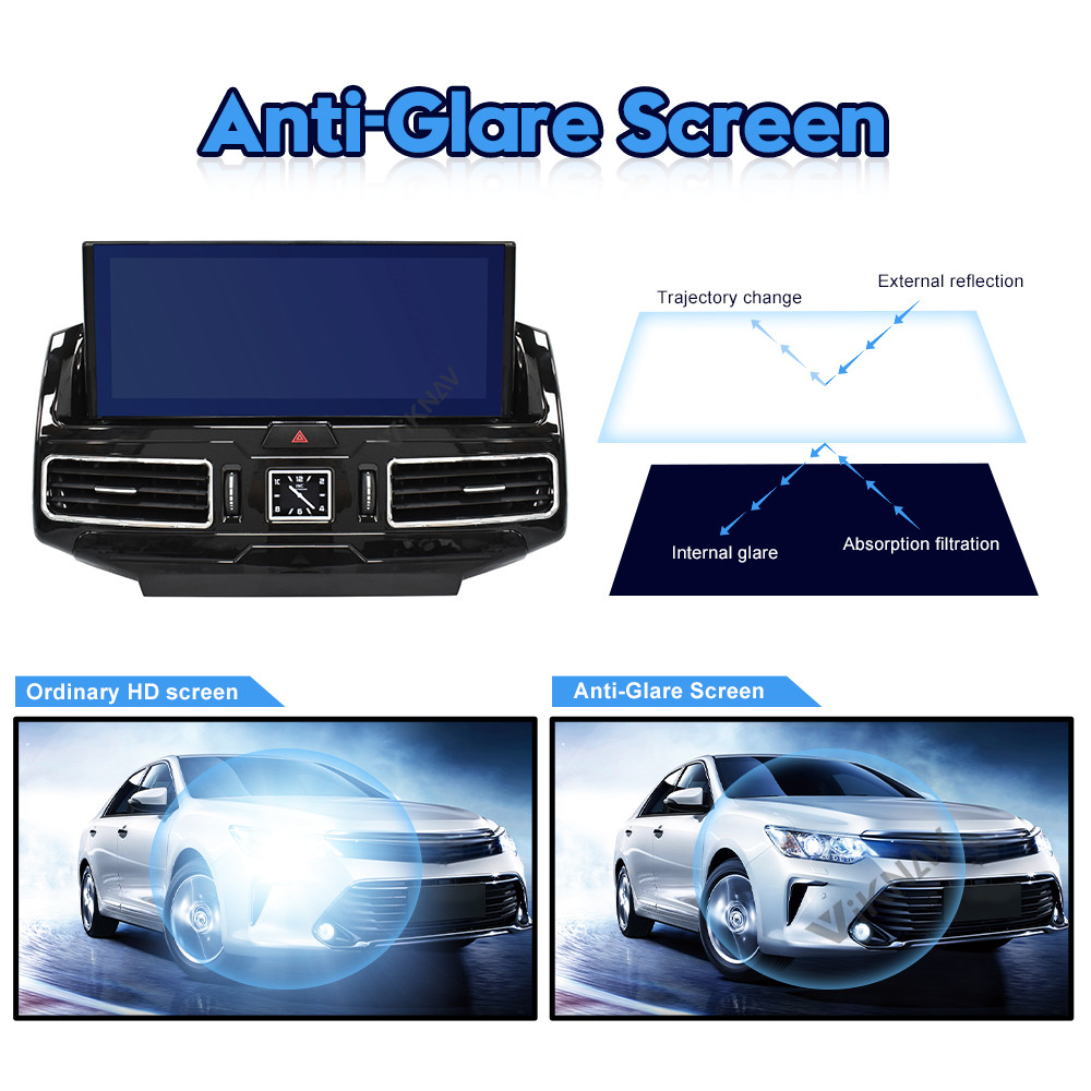 12.3 дюймовый сенсорный стерео для 20016-2020 Toyota CRUISER LC200 GPS навигационный мультимедийный проигрыватель беспроводный Carplay BT 4G