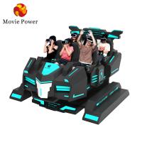 9d VR Parque temático Cinema Realidade Virtual Roller Coaster Simulador 6 Assentos VR Game Machine