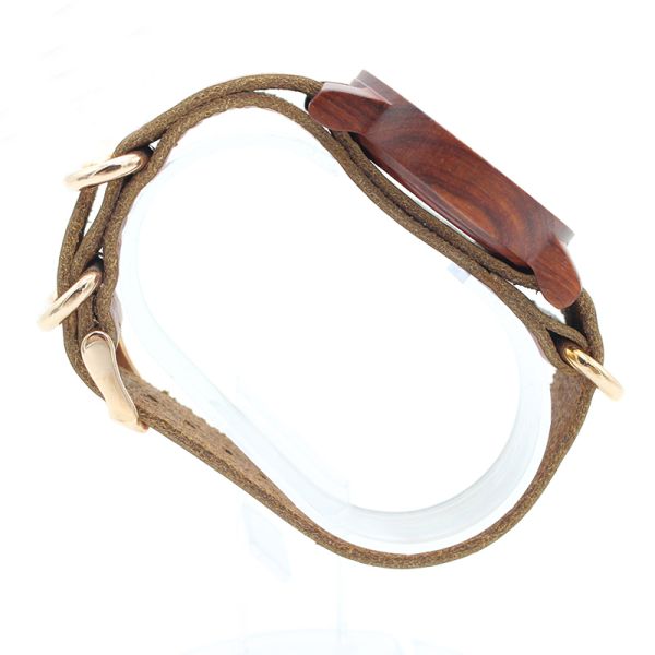 Complete Calendar Minimalist Leather Watch Red Sandalwood Watch Private Label