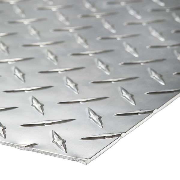 Professional Customization 3003 3004 3005 3105 3A21 Aluminum Checker Plate Sheet 2 bar Aluminium Checkered Plate
