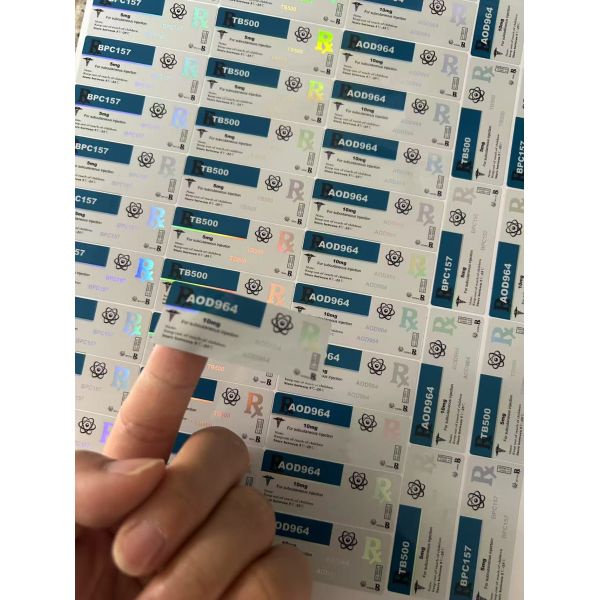 Test cyp 250mg  Customized brand Design 10ml Vial Labels And Boxes
