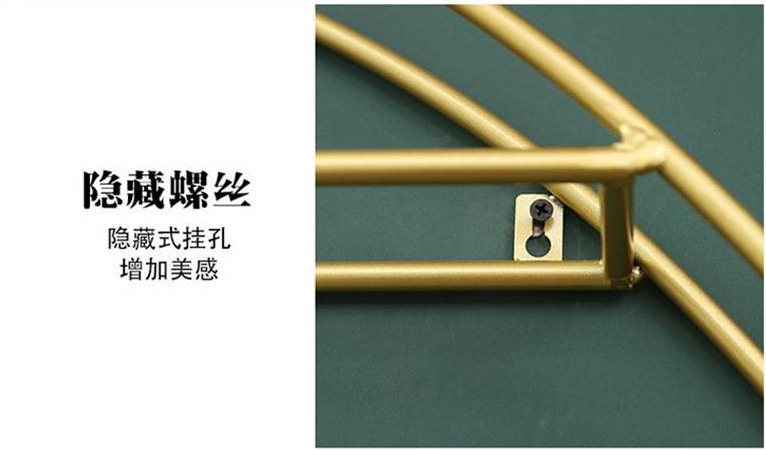 Household Wall Mounted 80cm Diameter Metal Wine Rack