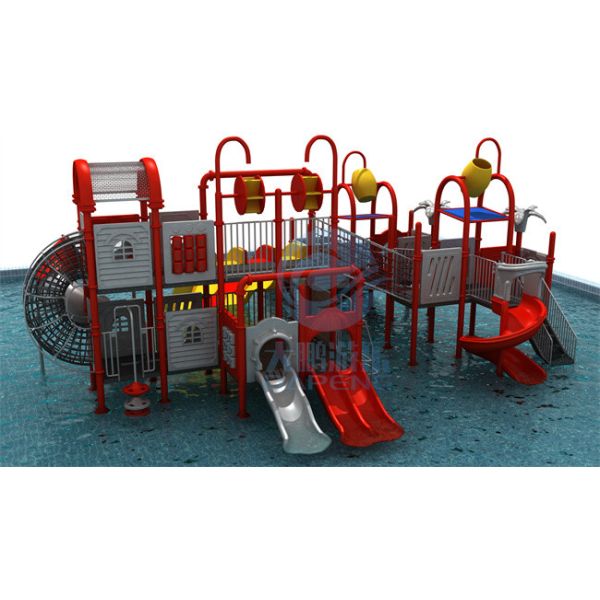 Children'S Medium Water Slide LLDPE Anti UV Static Customized