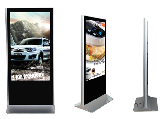 Os 43inch WiFi андроида 7,1 стойки пола Signage LCD цифров рекламируя FCC