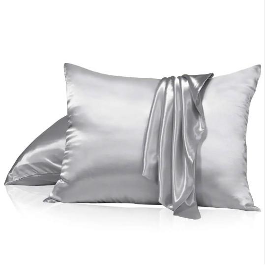 Soft Satin Bedding Pillow Case Set Moisture Wicking Bedding Pillow Protector Covers