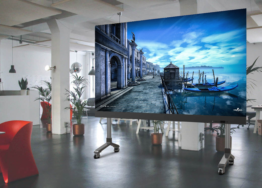 Все в одном интерактивный телевизор COB 108 дюймов 4K 3840Hz HD LED дисплей 600x675 мм Кабинет