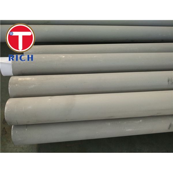Heat Exchanger Round Ss Seamless Pipe / Industrial Stainless Steel Boiler Tubes