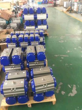 Spring Return Single Acting Rack And Pinion Piston Actuator Sr Actuator