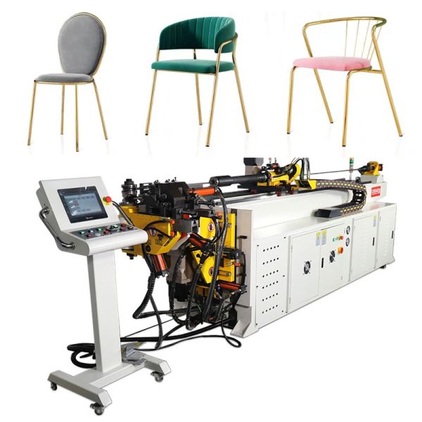 XS-38CNC-4A-2S Automatic Servo Pipe Bending Machine Metal Table Chair
