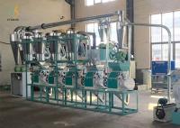 Função de empacotamento da limpeza da máquina da fábrica de moagem de 20 Ton Per Day Mini Corn