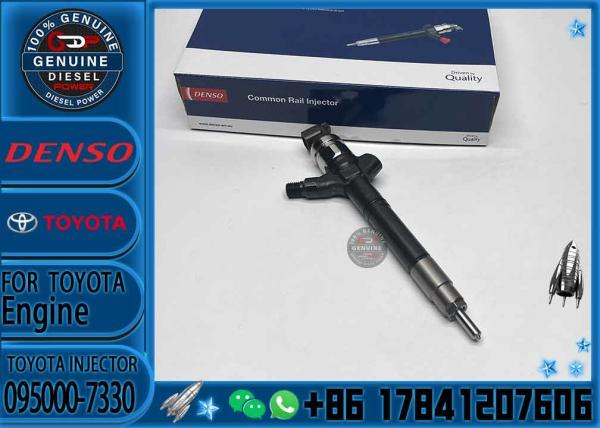 Diesel Fuel Engine Injector 095000-7320 23670-0R130 095000-7330 23670-09230 Avensis 2AD-FTV Truck Engine Parts