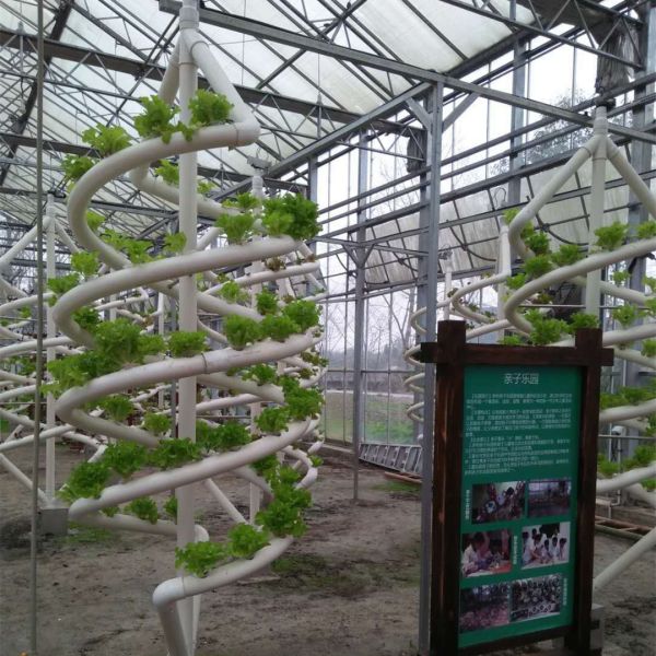 Spiral Hydroponics Farm Vertical Hydroponics System