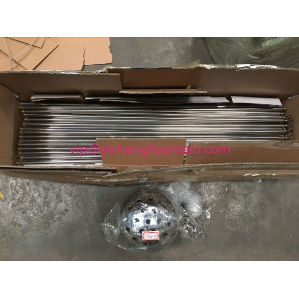 Dandelion Sphere Water Fountain Nozzle Crystal Ball Shape 1 Inch - 3 Inches