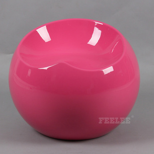 Modern ABS Small Ball Chair Plastic Apple Stool Modern Chair Furniture