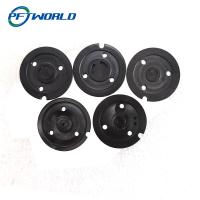 PTFE Injection Molding Parts Precision Plastic Gear Parts Black Color