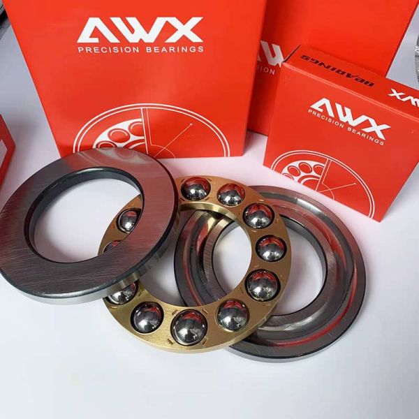 GCr15 Thrust Ball Bearing 51332 51334 51336 51338 51340  High Precision With Steel Cage