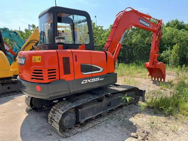 DX55-9C Corée d'origine Excavatrice utilisée Doosan