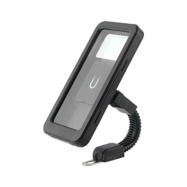 Waterproof Motorcycle Bike Mobile Phone Holder , 360° Swivel Adjustable Motorcycle Cellphone Holder