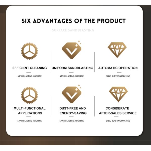 Automatic Conveyor Sandblasting Machine 6kw Sand Blast Equipment