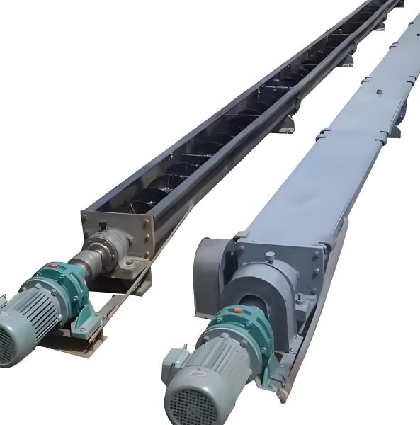 ​304/316L Stainless Steel Spiral Conveyor System for Coal Ash, Sludge, and Grain with Industrial Spiral Shaft