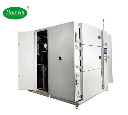 Ciclagem normal quente fria da temperatura da câmara do teste de choque térmico das zonas da economia de energia 3