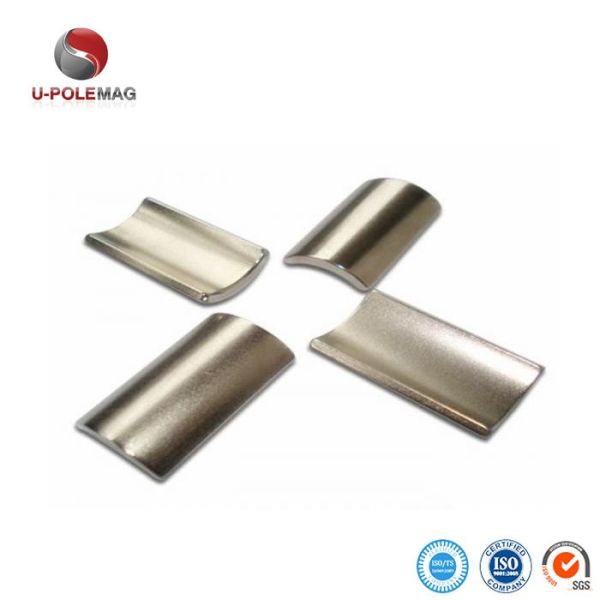 Customized NdFeB Composite Curved Magnet for Permanent Magnet Brushless DC Wheel Motor