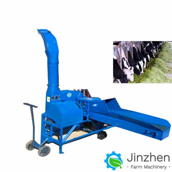 Agricultural Use Grass Rice Corn Wheat Straw Silage Chaff Cutter Forage Chopper For Animal Feed