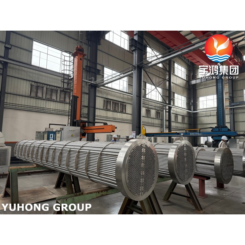 ASME U Stamp & PED Certified Titanium Shell and Tube Heat Exchanger TEMA BEM SB338 Gr.2