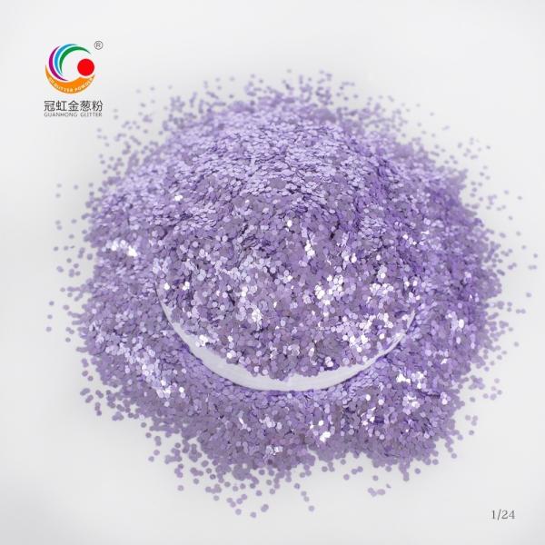 Christmas Decoration Supplies Bulk Mica PET Glitter Powder For Makeup OEM