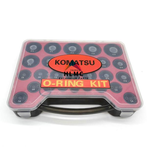 Komatsu Excavator Seal Kit 782 PCS O Ring Kit O Ring Set Box NBR Mateial