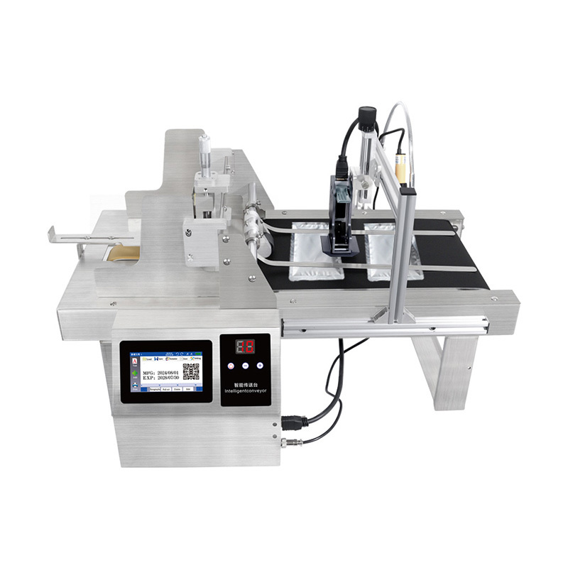 Inkjet Coding Paging Conveyor Machine For Friction Feeders